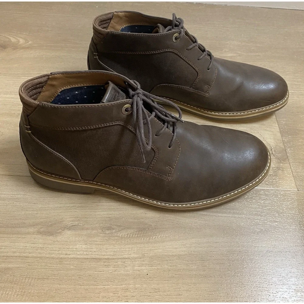 Rye by Hawker Rye Men's‎ Boots Brown Lace Up Chukka Boots US 10